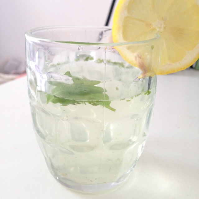 柠檬薄荷冰茶