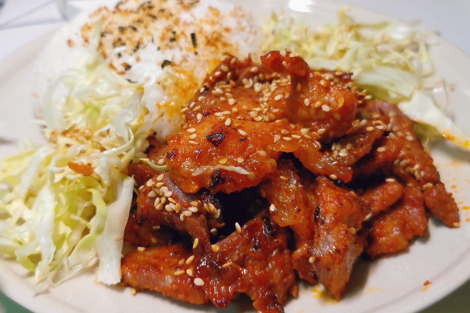 跟烤肉店味道一模一样的正宗韩式辣酱烤猪肉(平底锅)的做法