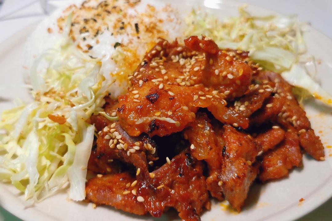 跟烤肉店味道一模一样的正宗韩式辣酱烤猪肉(平底锅)