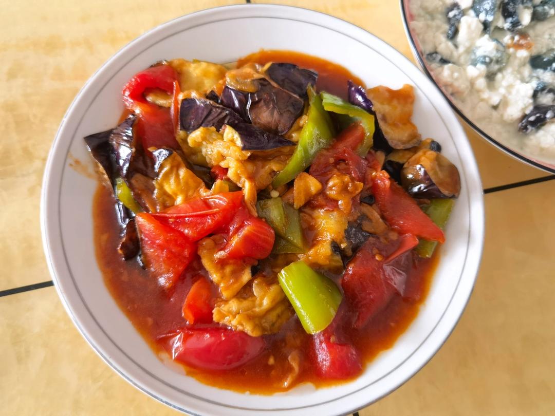 比饭馆好吃的烧茄子