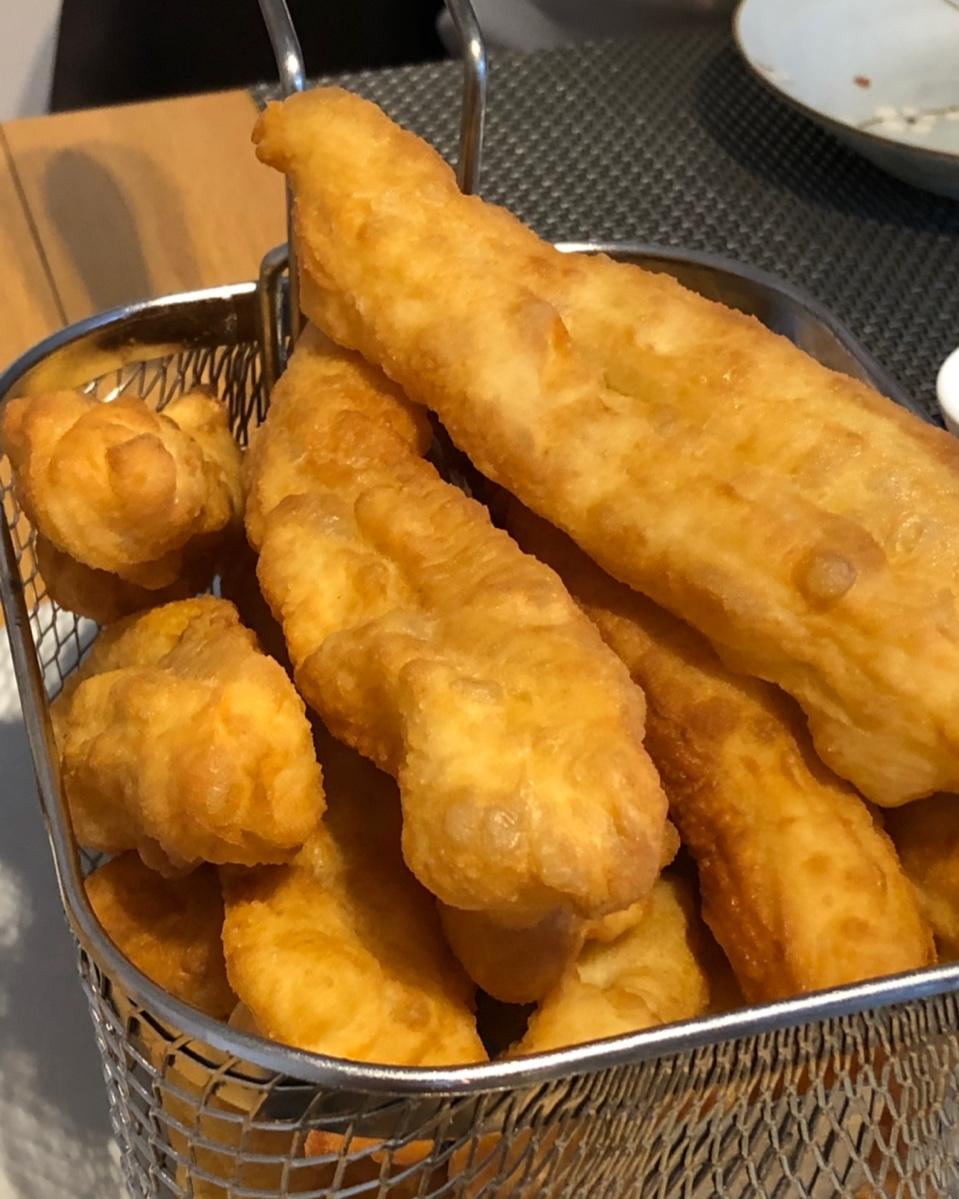 自制无泡打粉油条