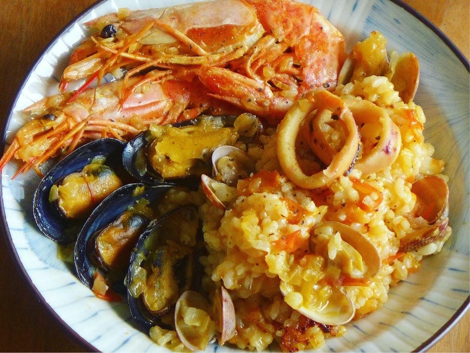 正宗paella 西班牙海鲜饭