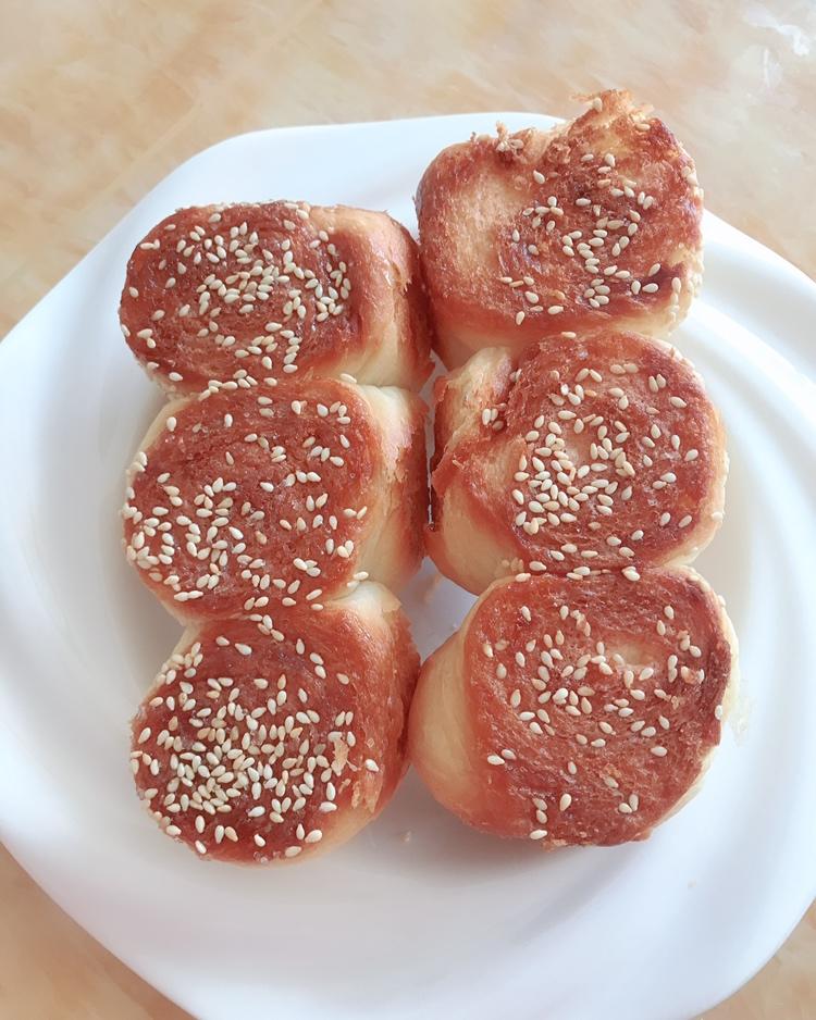 蜂蜜脆底小面包
