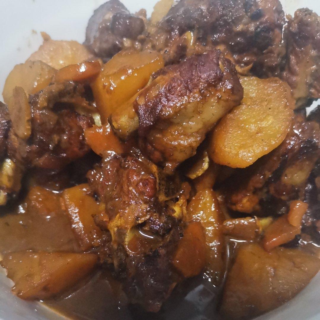 🔥巨好吃的红烧排骨炖土豆❗️懒人版轻松做拿手菜
