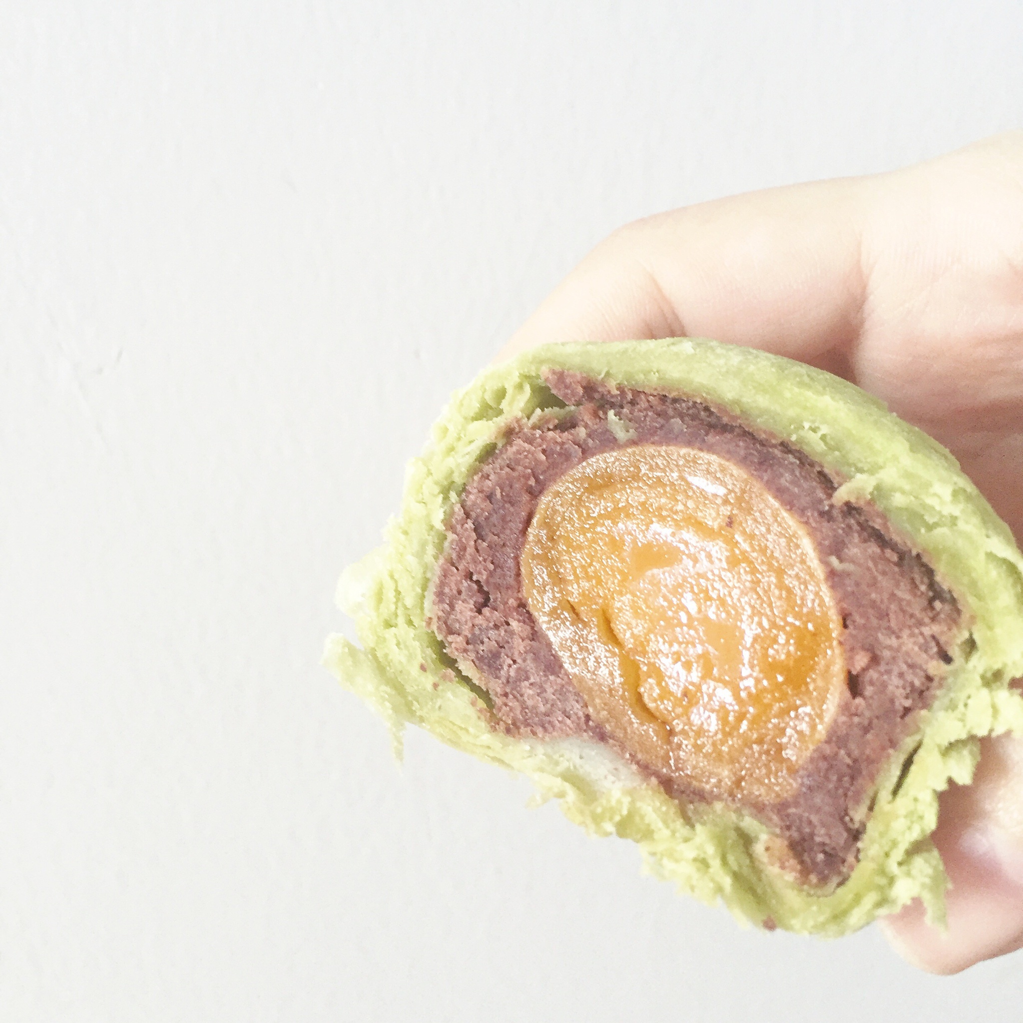 蛋黄酥~紫薯、抹茶、原味~花好月圆，中秋快乐~内附一次做六色蛋黄酥方法~