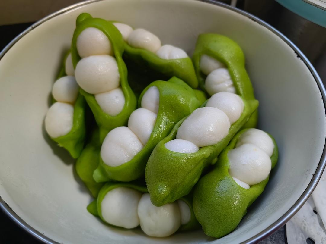猜菜名豌豆荚馒头 *花儿馒头187