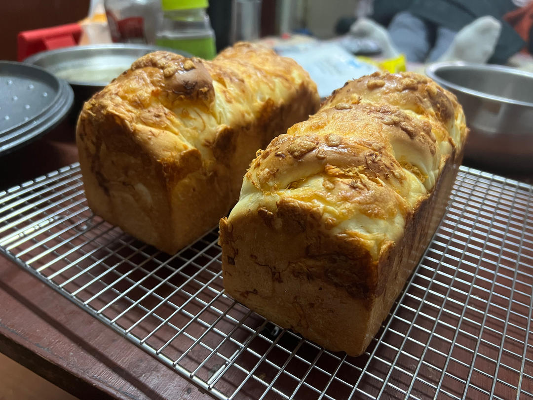 肉松吐司【超多料香爆马苏里拉】