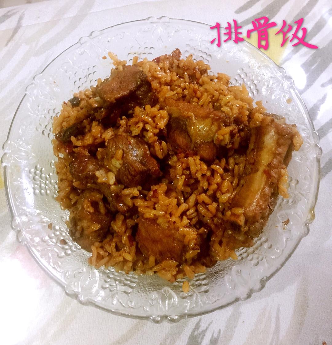 xiaonainiu做的電飯煲豉汁排骨飯