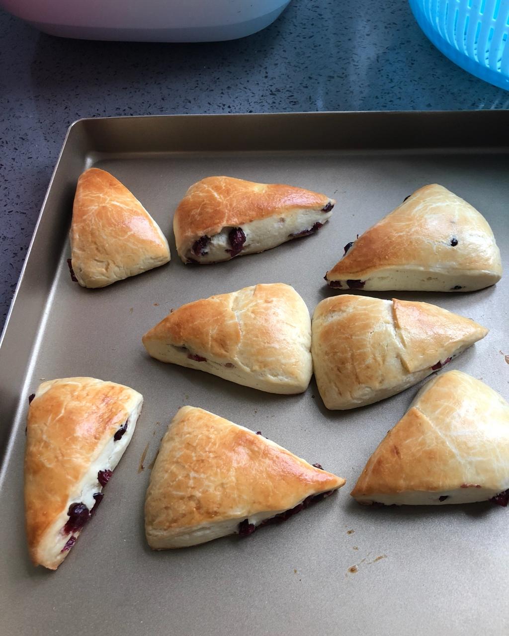 葡萄干司康（酵母版）