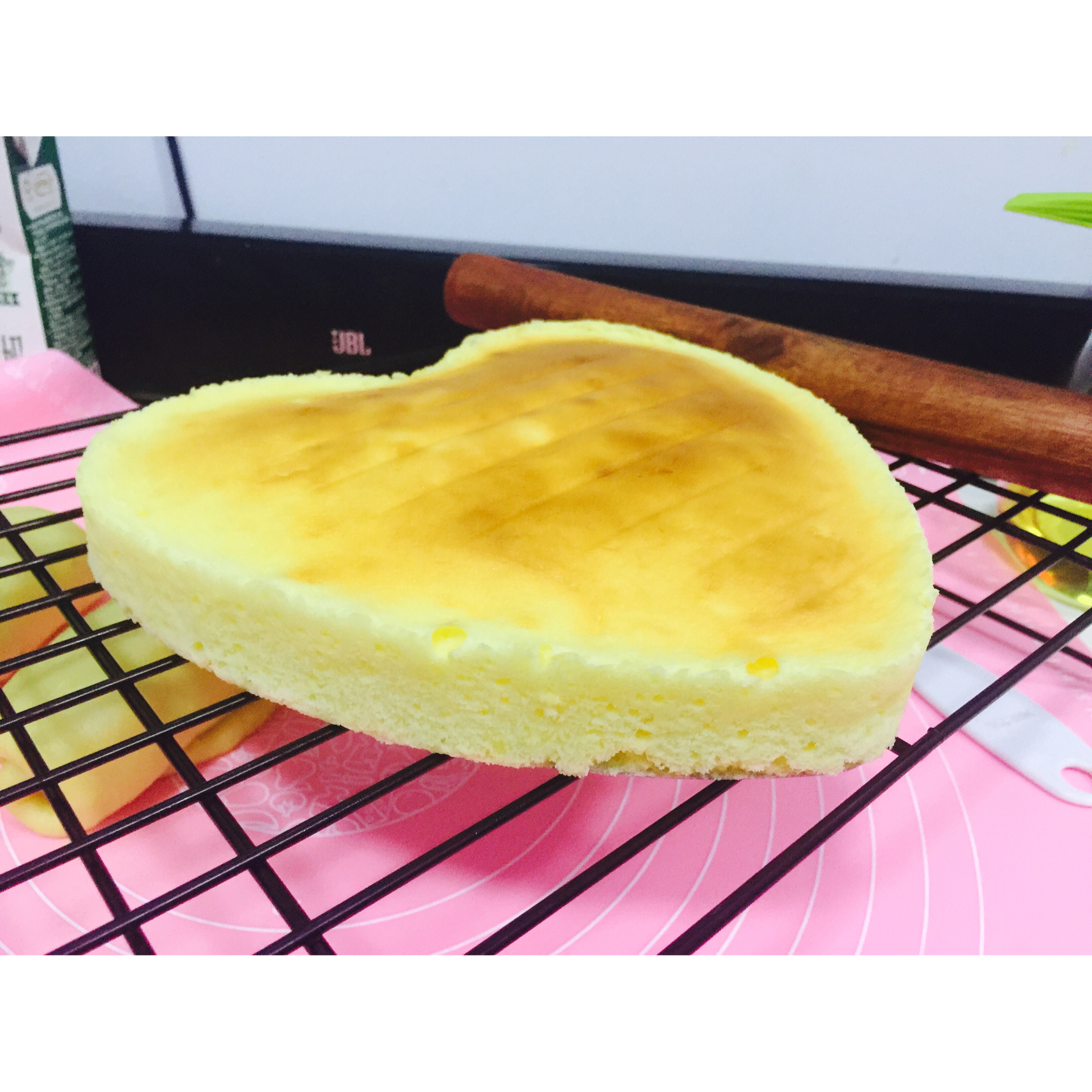 轻乳酪芝士蛋糕6寸#皮黑森林#