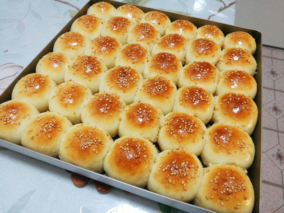 奶油蜂蜜小面包