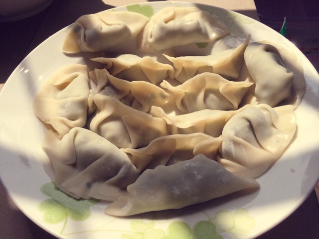 鲜虾韭菜鸡蛋饺子（超详细）