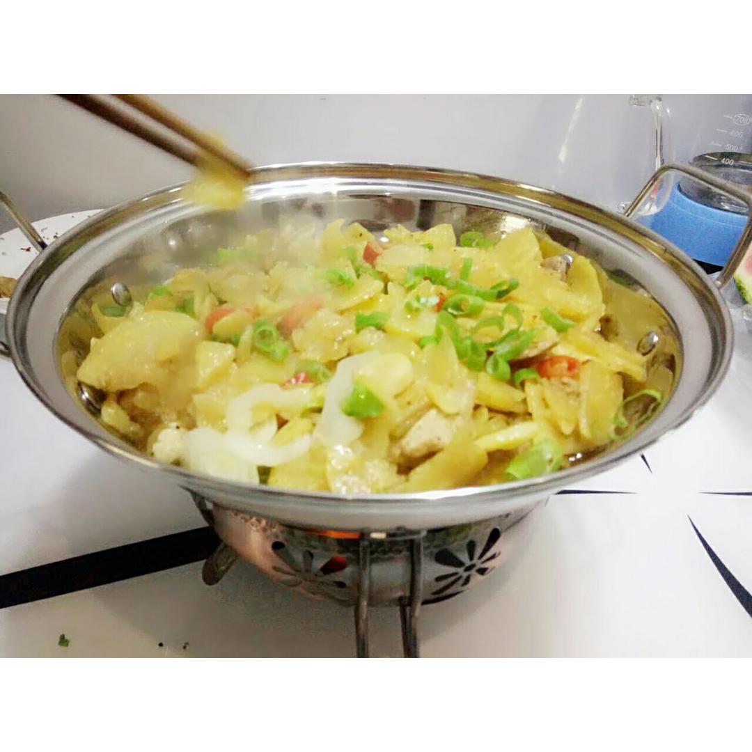 干锅土豆片