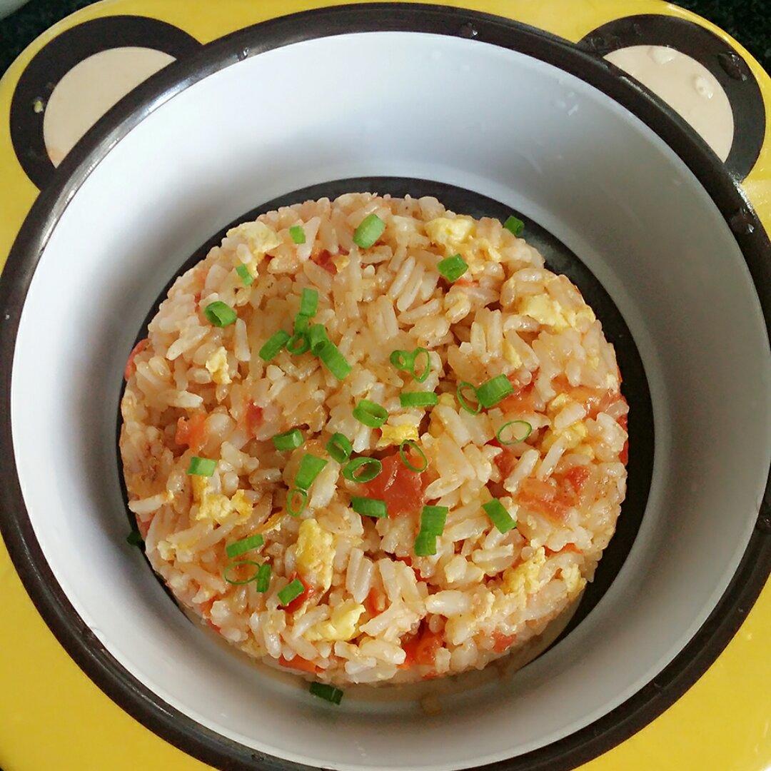 番茄鸡蛋炒饭
