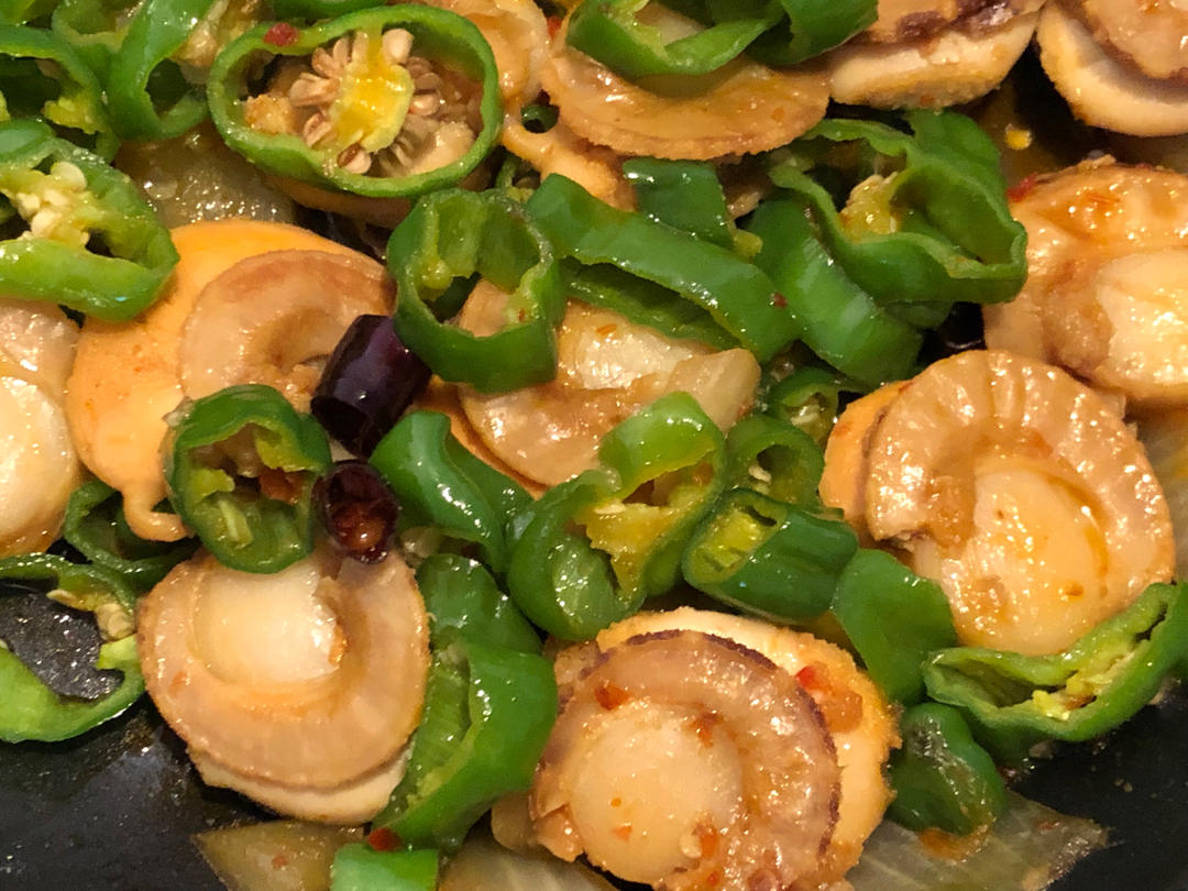 辣炒扇贝肉