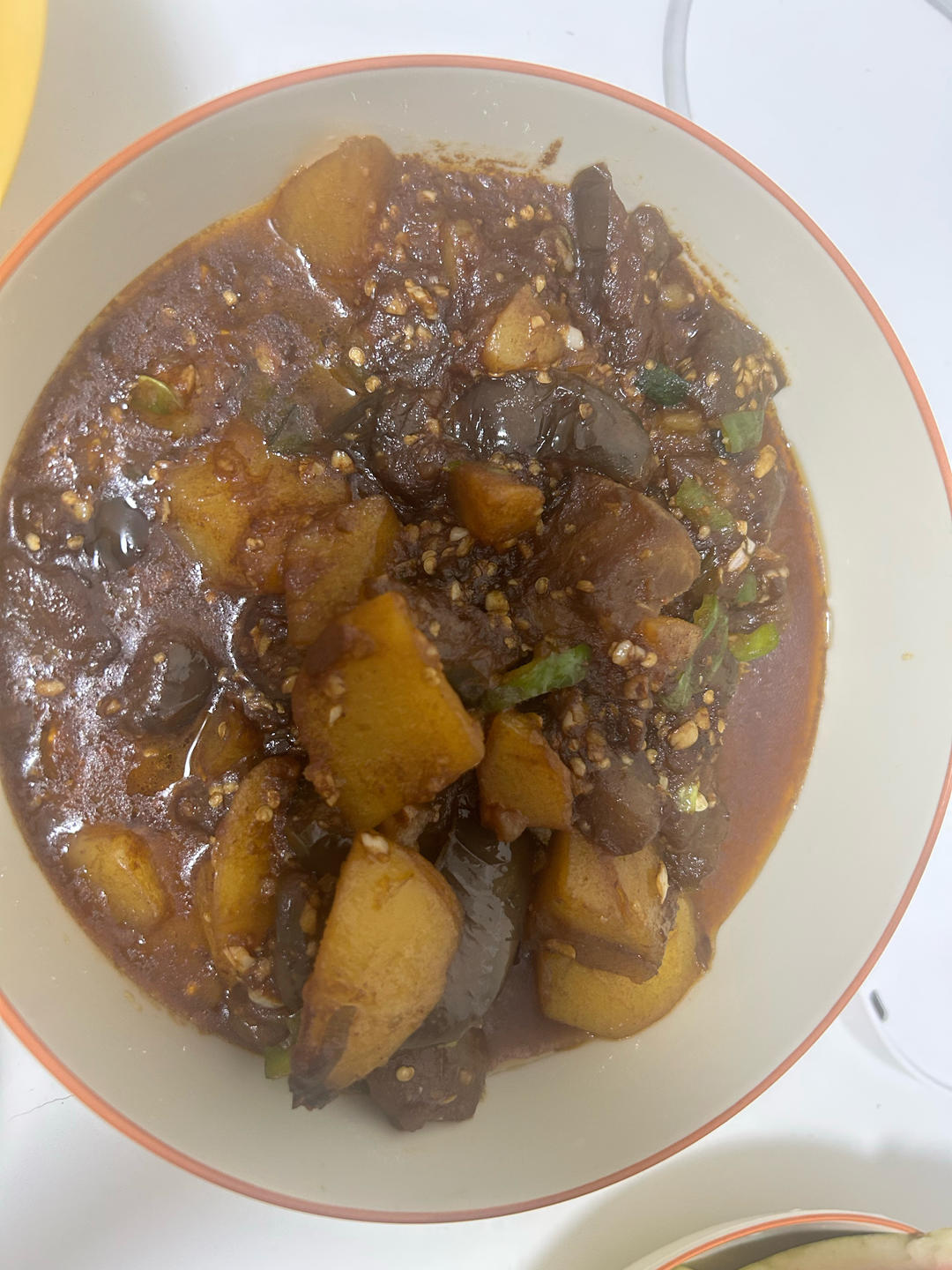 【超下饭】土豆炖茄子