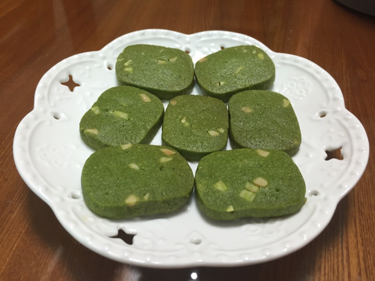 抹茶杏仁饼干