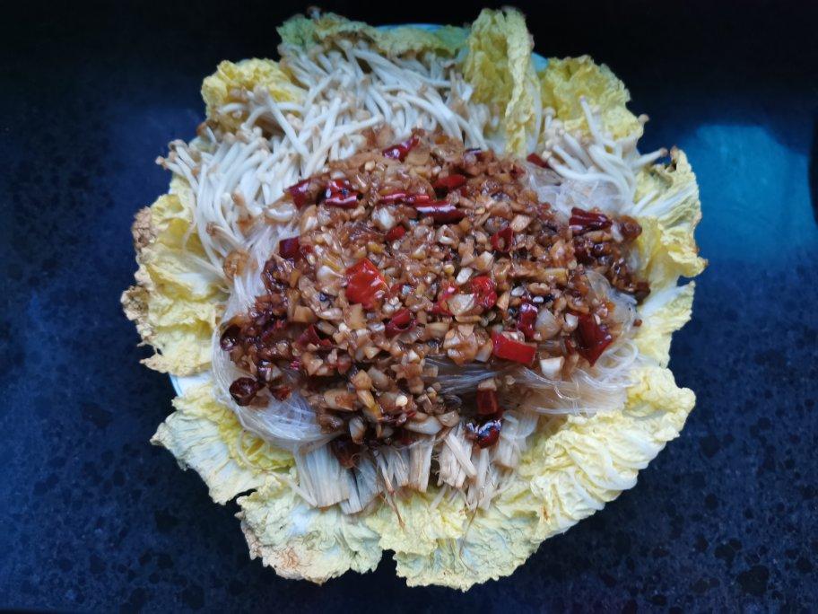 蒜蓉粉丝娃娃菜