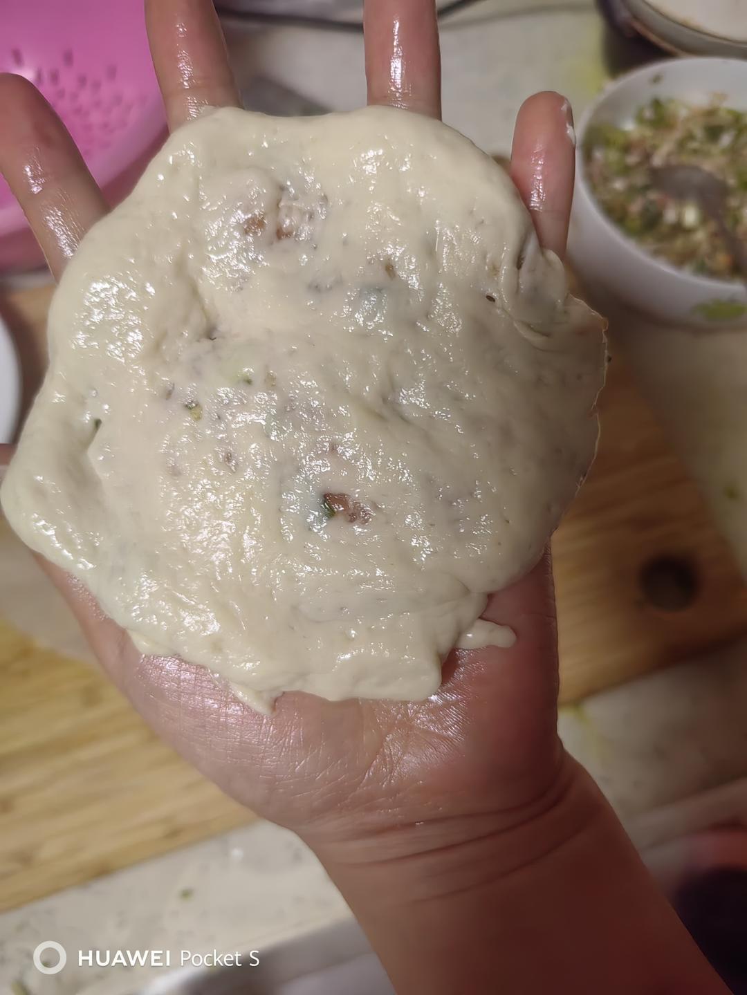 发面肉饼