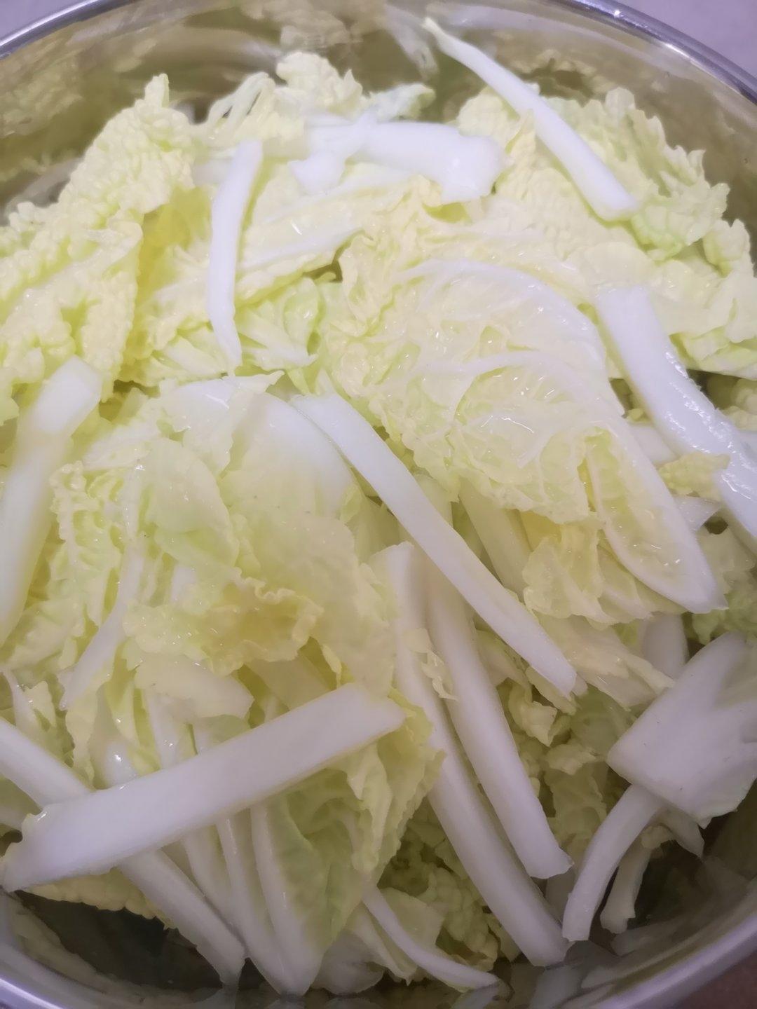 冬日暖胃暖心 虾仁豆腐白菜煲的做法 步骤4