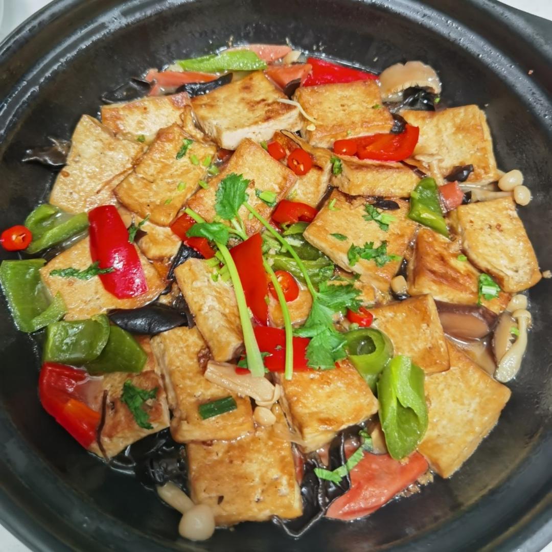 白菜豆腐煲
