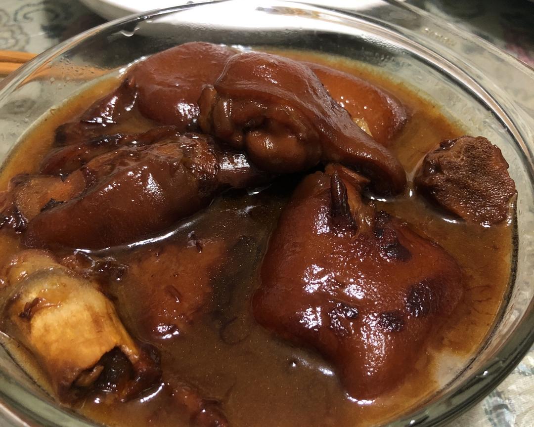 低油低盐红烧猪蹄的做法