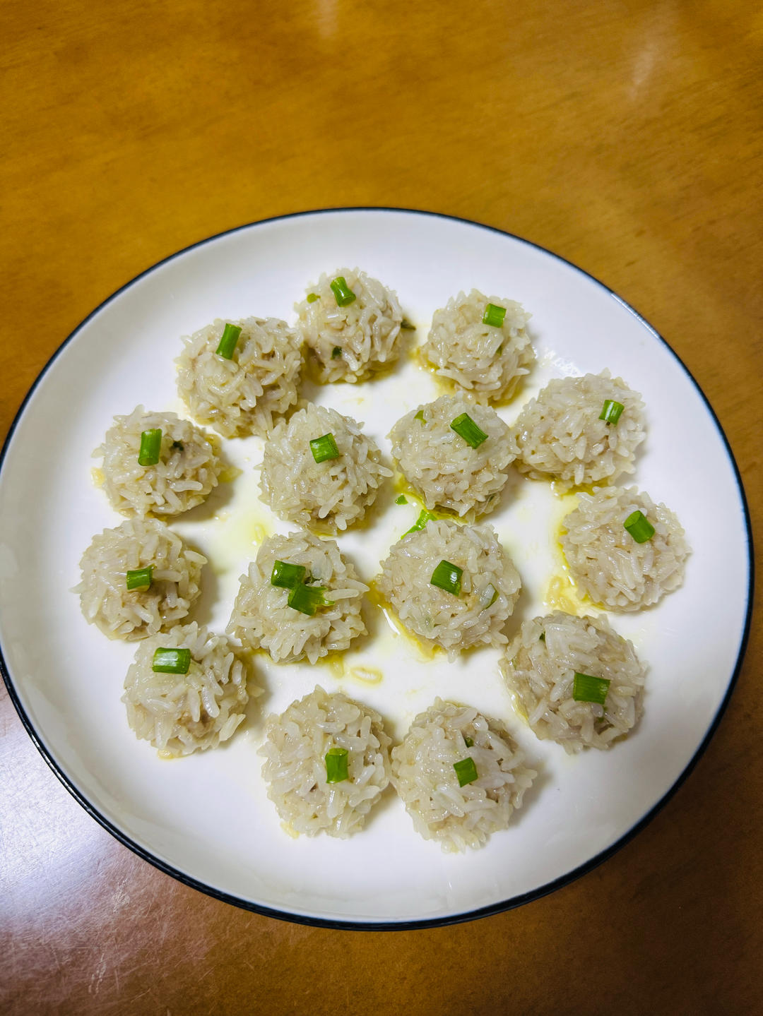 糯米珍珠丸子，年夜饭必备菜，快手蒸菜