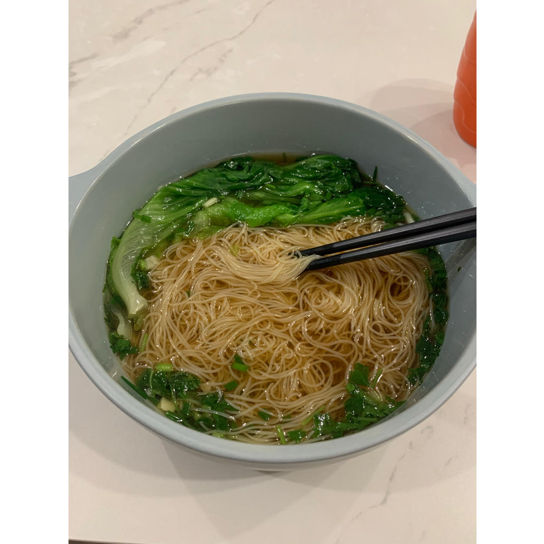糖分不够啊-8做的一碗热汤面