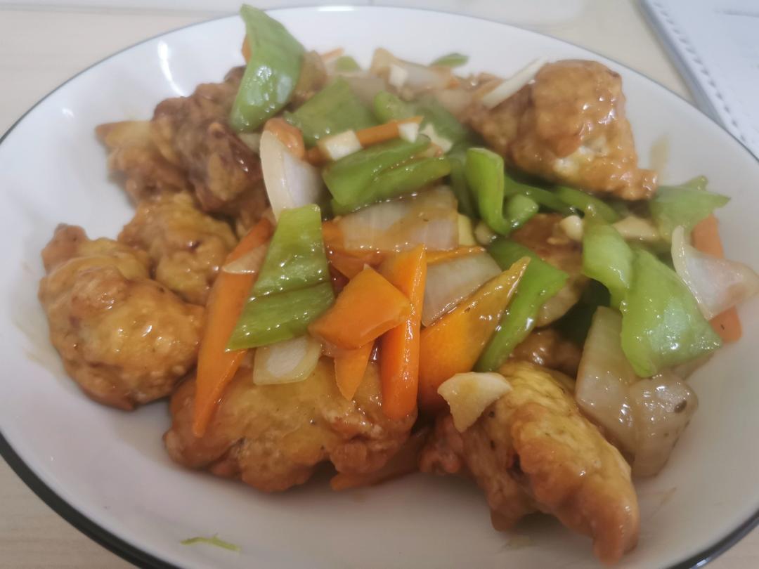 溜肉段，熘肉段（晶莹透亮外脆里嫩）