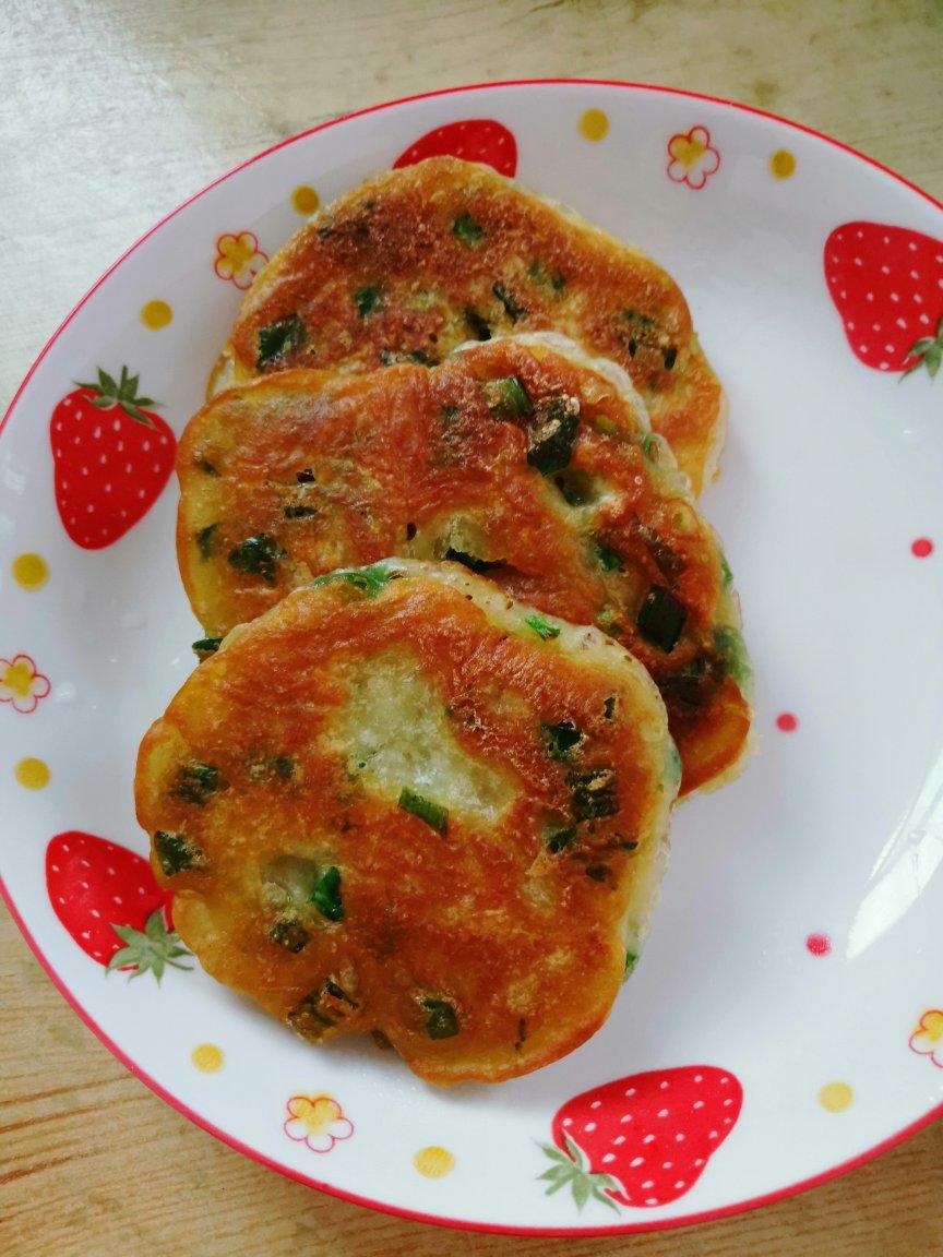 手不粘面的葱花饼