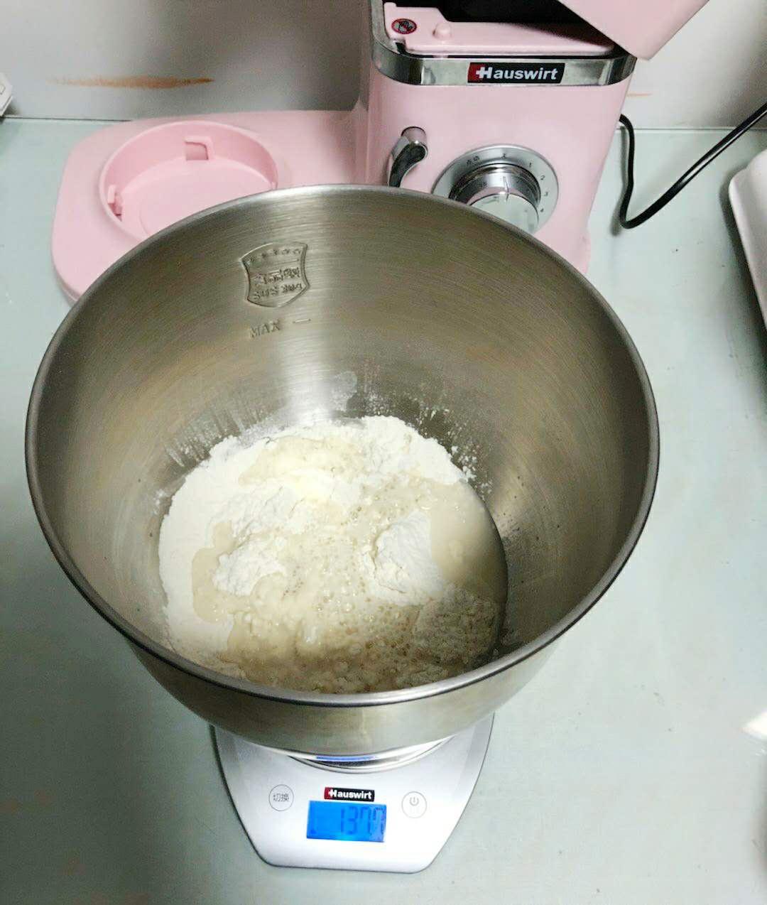 纯奶手撕吐司的做法 步骤1