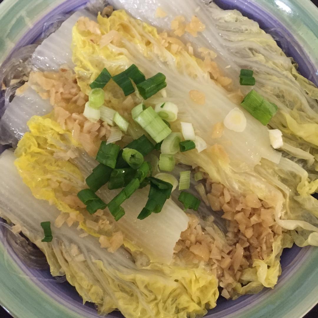 蒜蓉粉丝蒸娃娃菜