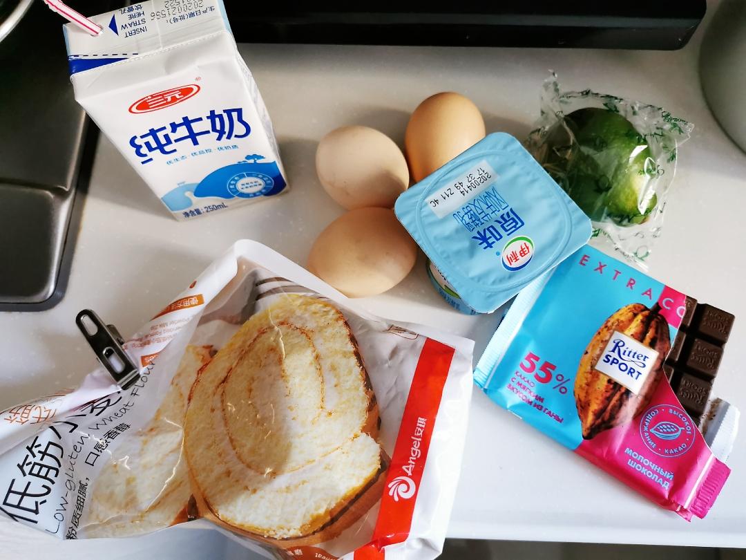 纯奶手撕吐司的做法 步骤1