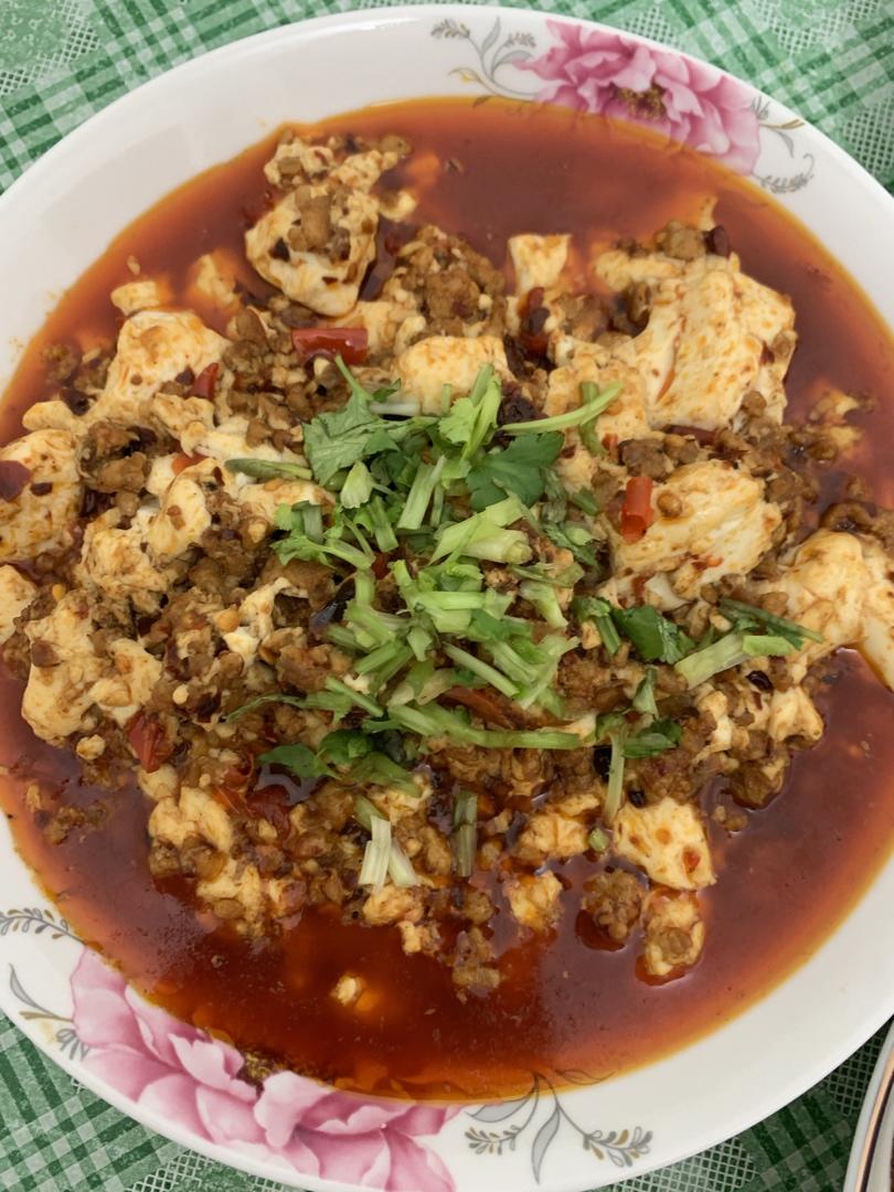 家常菜-肉末豆腐