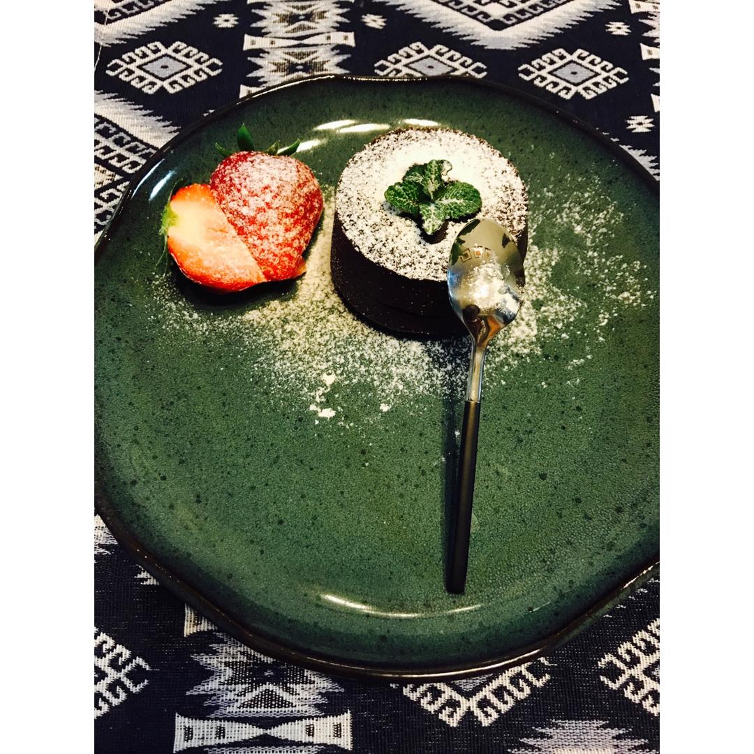 熔岩巧克力蛋糕