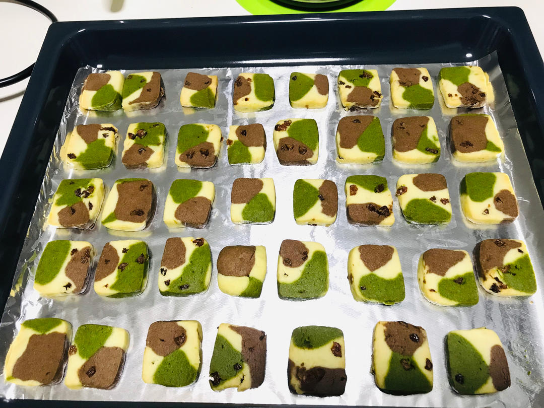 三色猫曲奇饼干