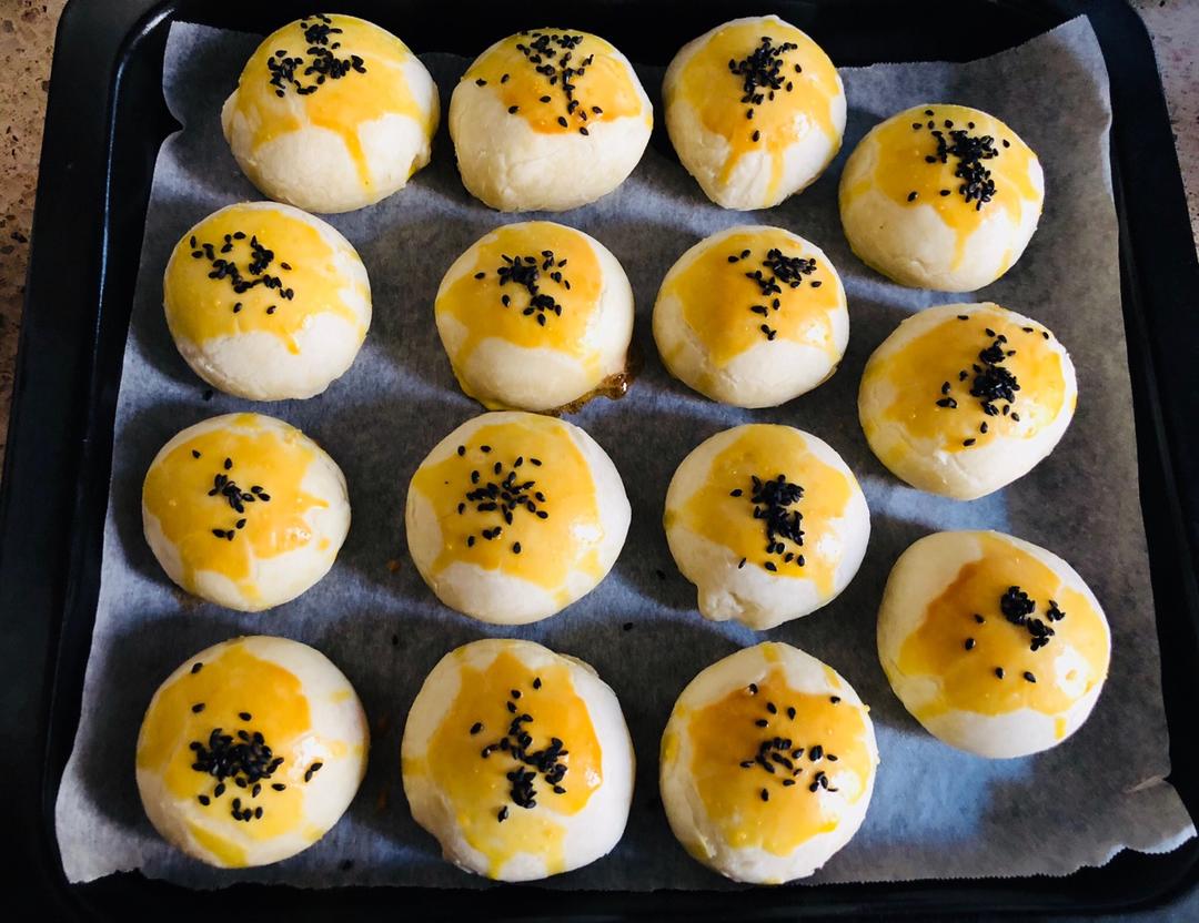 素油版酥皮鲜肉月饼，更健康