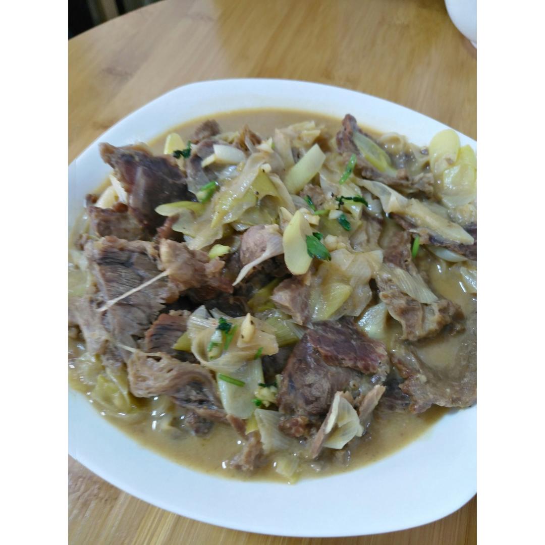 酸牛肉--下饭神菜