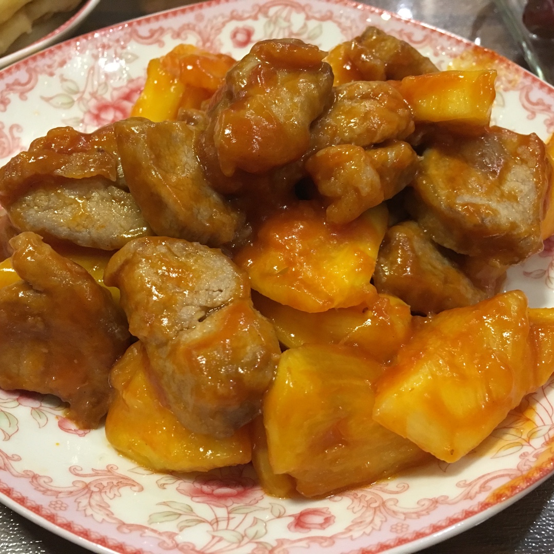 菠萝咕噜肉