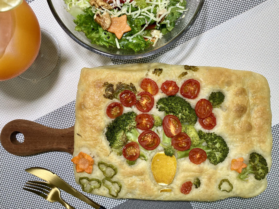 田园佛卡夏面包