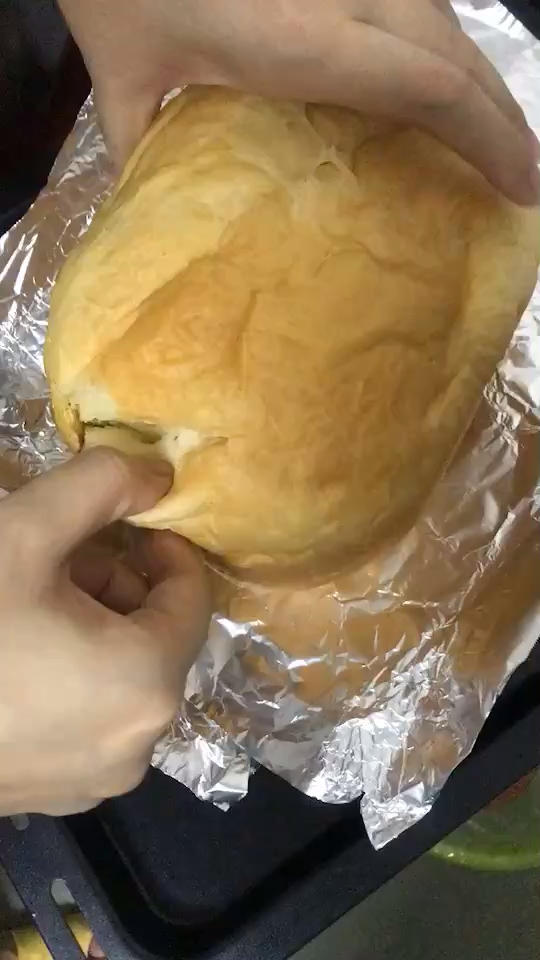 美的面包机懒人拉丝面包