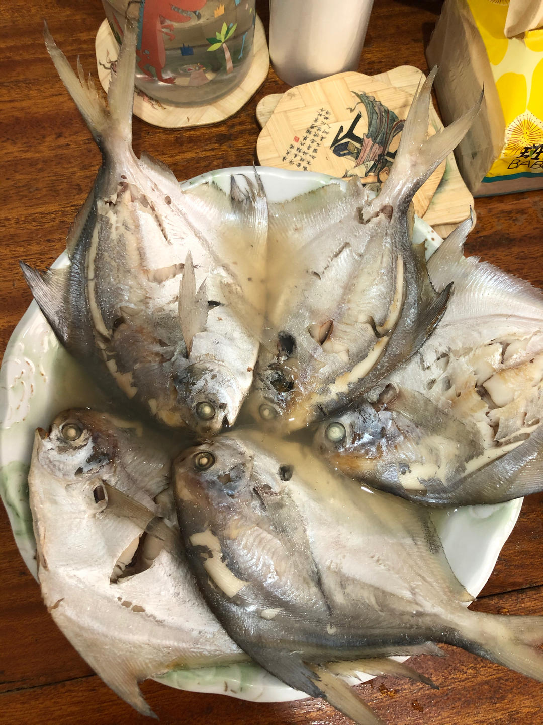 清蒸白鲳鱼