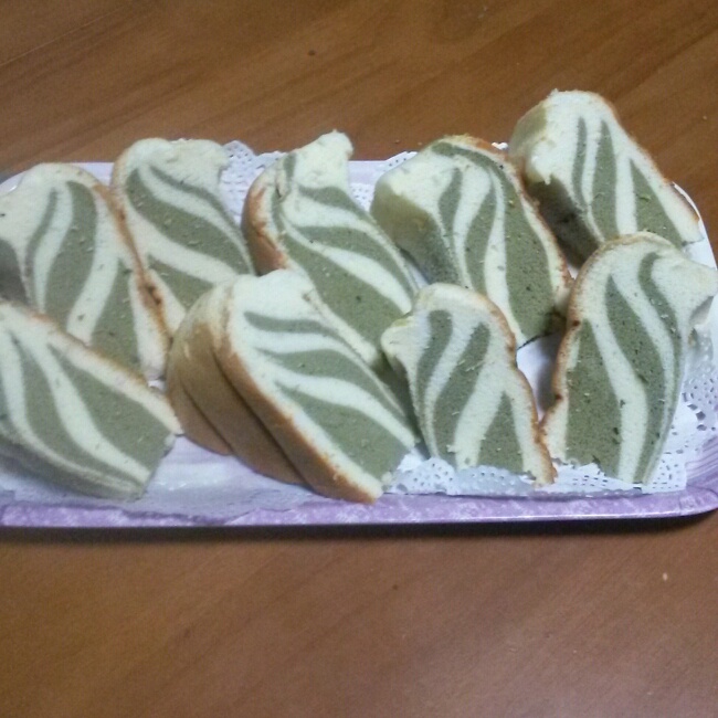 斑马戚风蛋糕