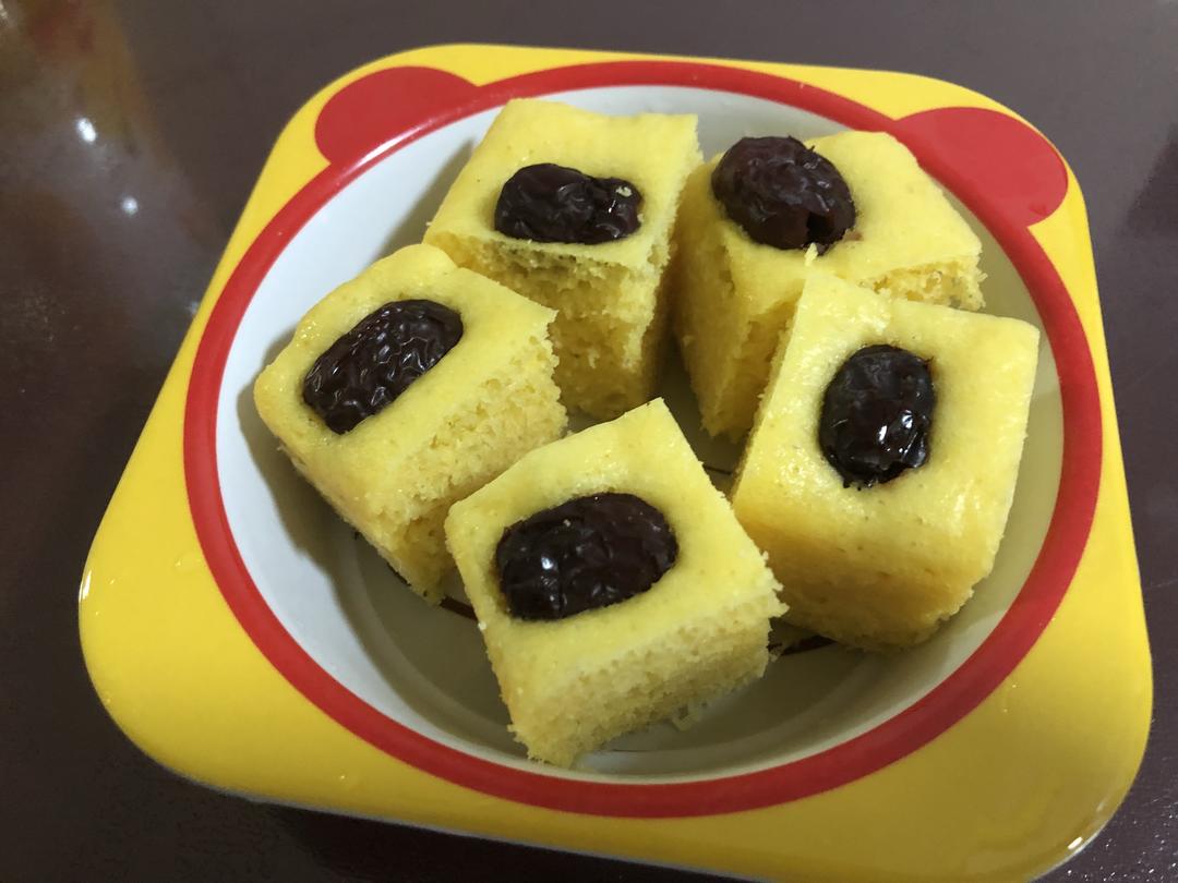 玉米面发糕的做法