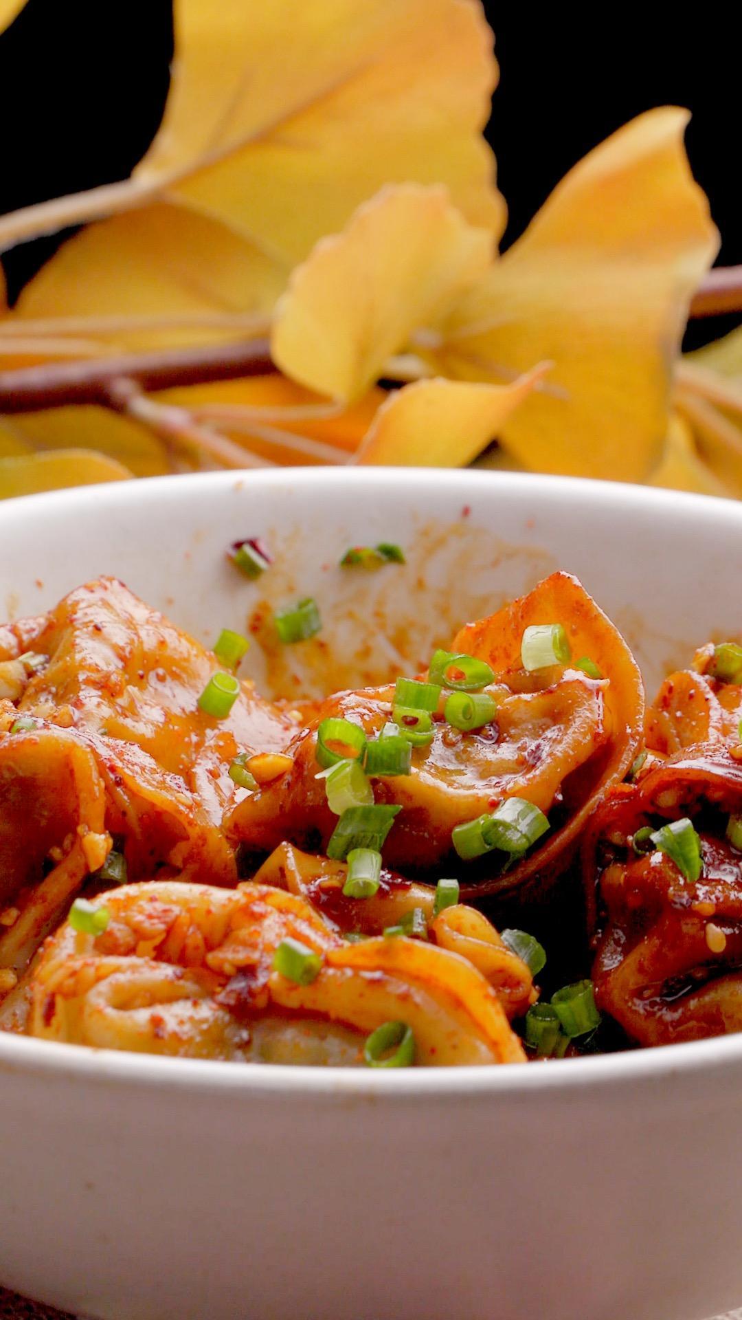 干拌抄手的做法