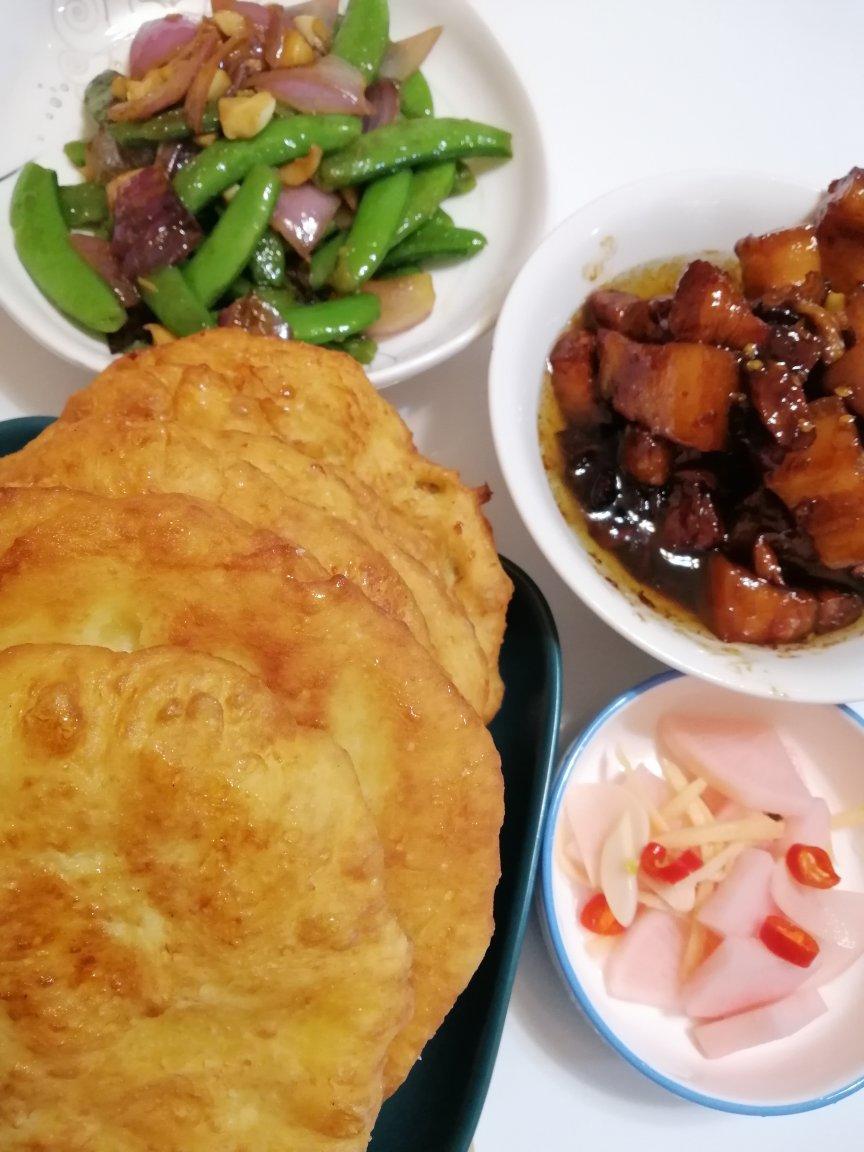 健康美味的炸油饼（糖油饼）