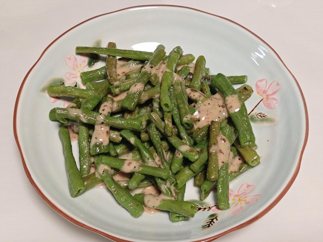 豆角芥末芝麻沙拉