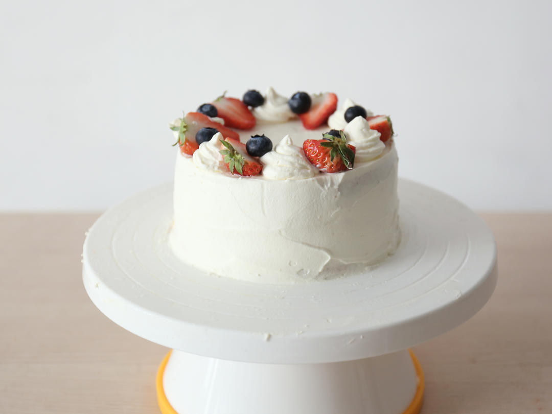 《Tinrry+》戚风蛋糕（6寸配方）（基础、超详细教程）