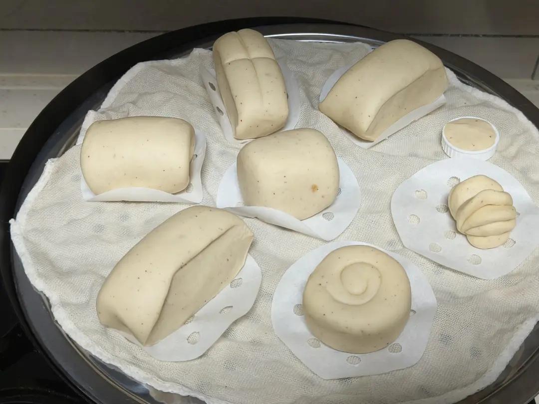 一发奶香小馒头，口感特别好！