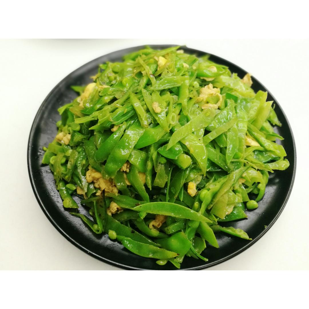 荷兰豆炒蛋